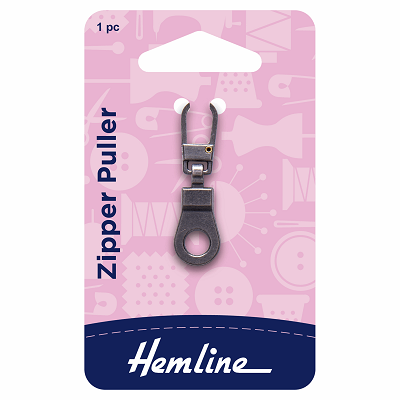 H164.05 Zipper Puller: Ring: Bronze 